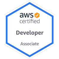 AWS developer associate badge