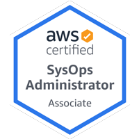 AWS SysOps Administrator badge