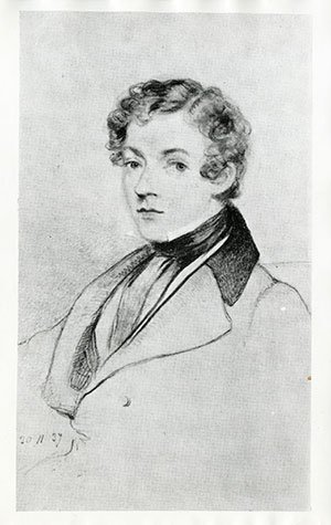 A period drawing of Sir Charles Wheatstone.