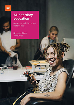 AI in tertiary education report cover