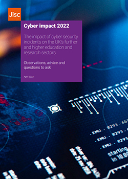 Cyber impact report front cover