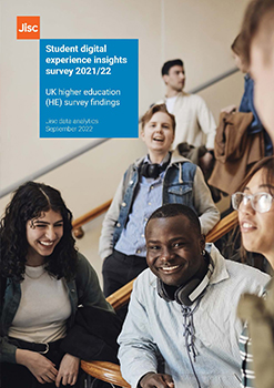 Digital experience insights higher education report cover