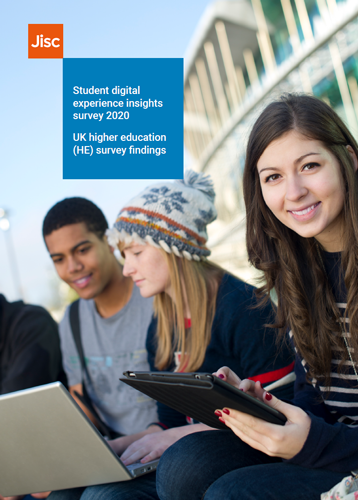 Higher education digital experience insights report cover