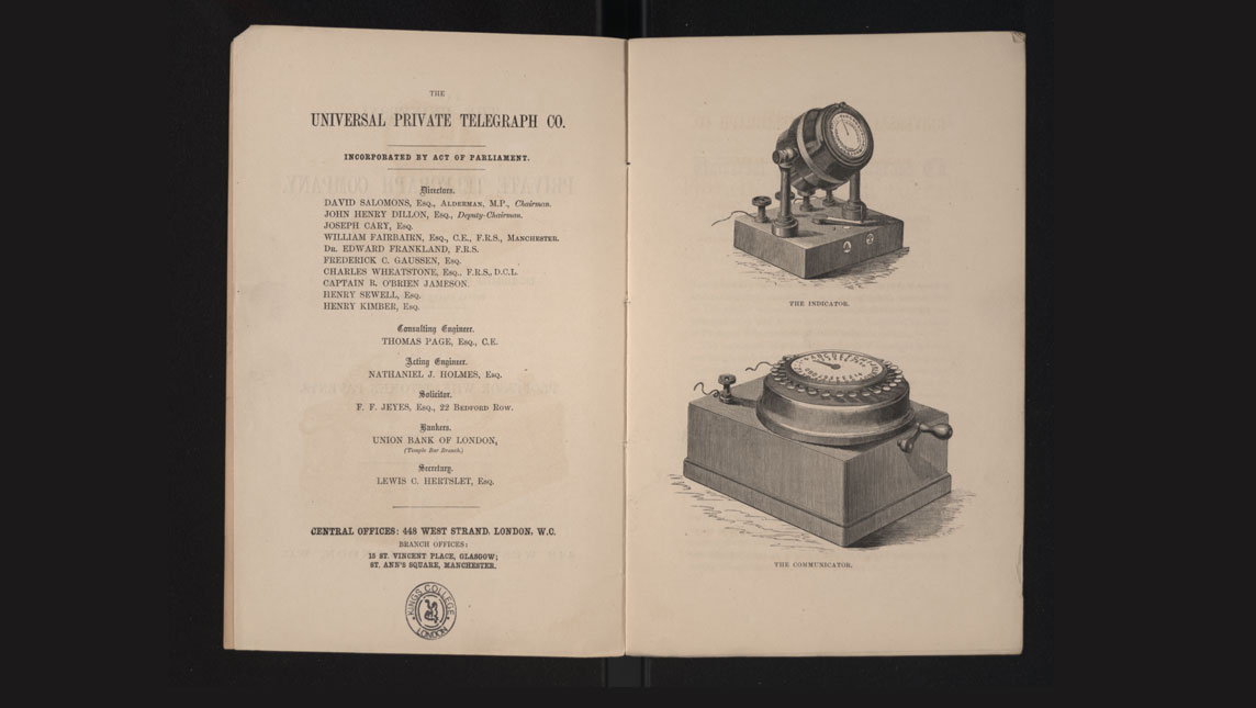 The indicator | The communicator ©King's College London via Wiley Digital Archives: British Association for the Advancement of Science—Collections on the History of Science (1830s-1970s)